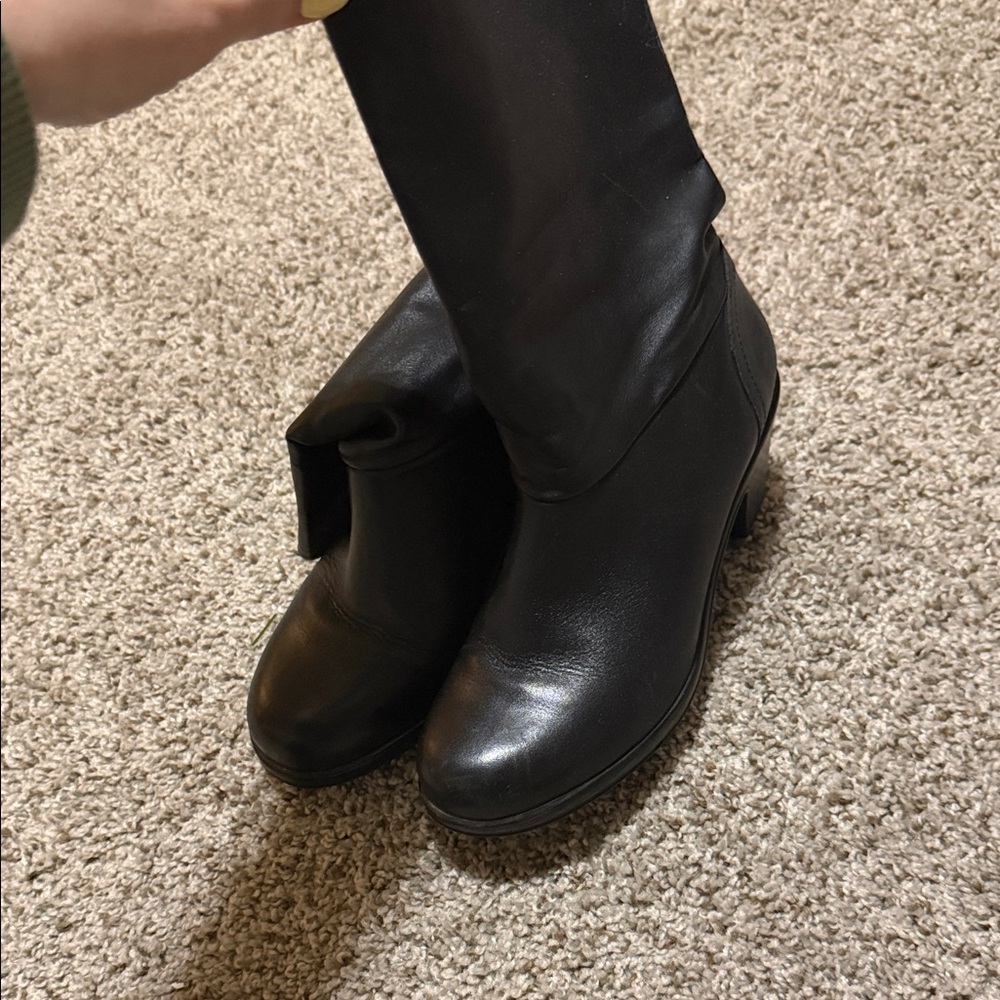 Dansko Black Heeled Boots